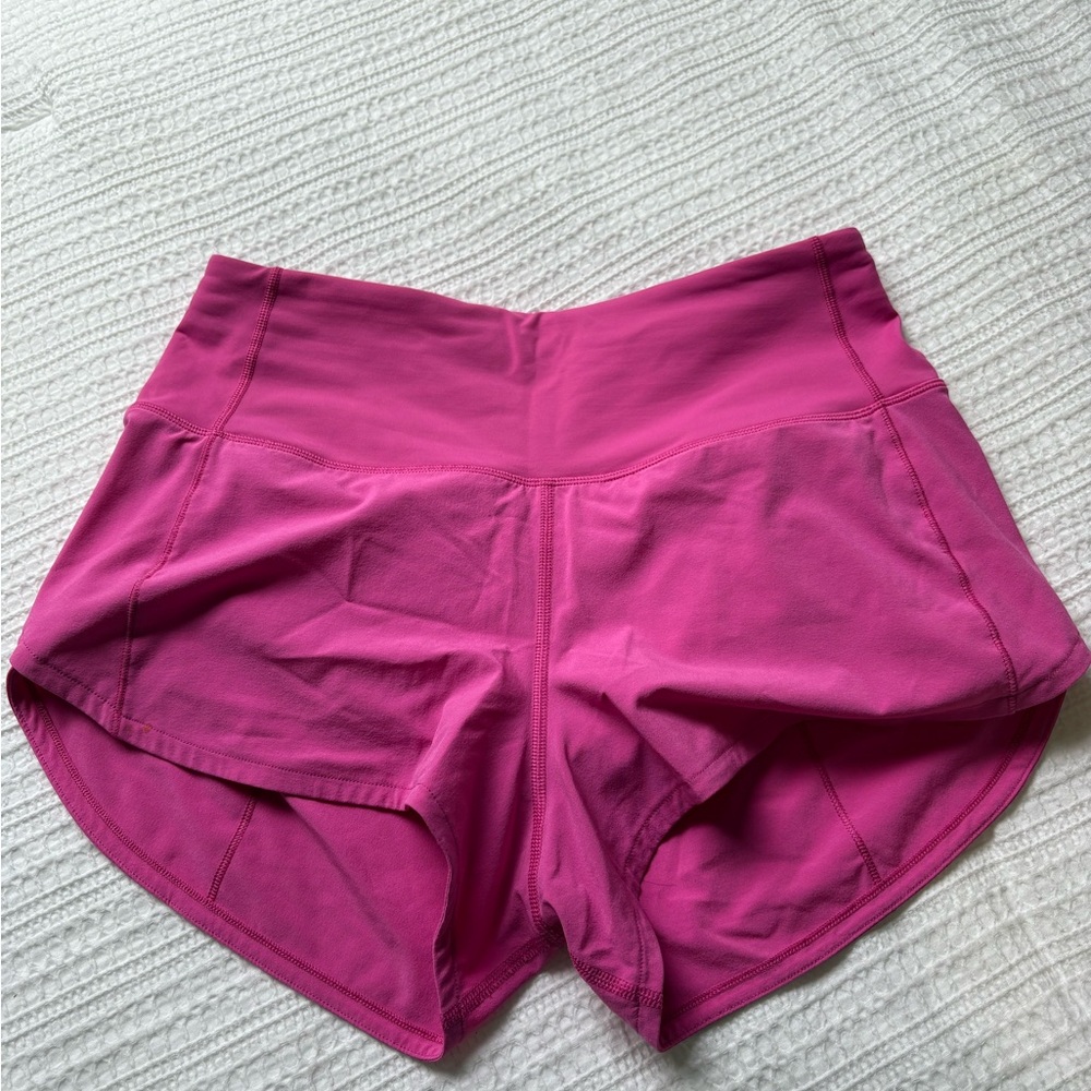lululemon athletica Pink Athletic Shorts - Picture 3 of 3